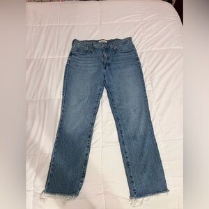 Madewell “The MidRise Perfect- Fitted Jean” size 30 NWOT! Never worn